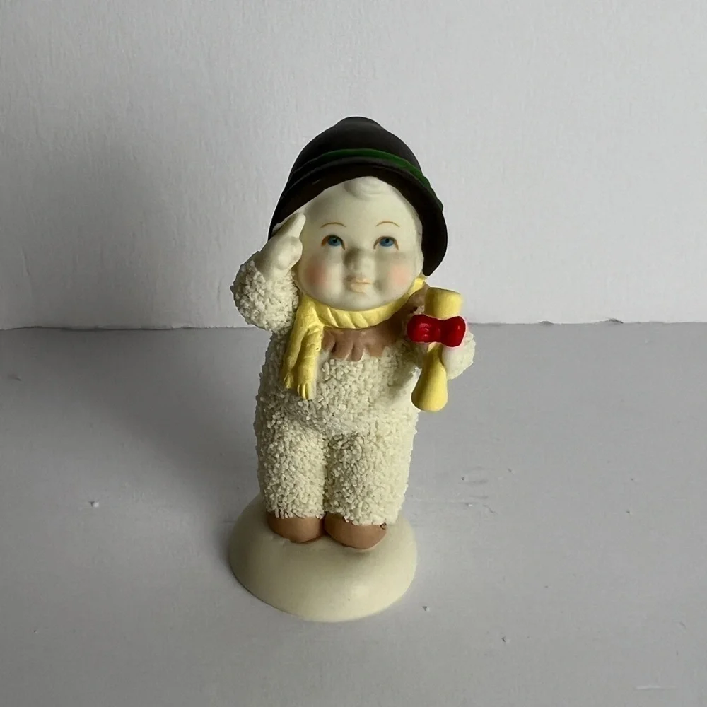 Dept 56 Snowbabies Wizard of Oz Scarecrow You’re So Smart,Baby Figurine w/Box